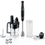 Ergonomik El Blenderı 1000W Siyah-Antrasit, Mutfak Tartısı Hediye - Ahşap