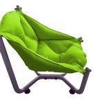 Ergonomik Fıstık Yeşili Renkli Sahil Bahçe Balkon Koltuğu