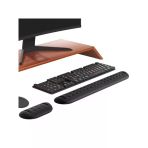Ergonomik Gaming Klavye Ve Mouse Bilek Destek Seti, Kaymaz Tabanlı, Nefes Alan Kumaş