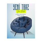 Ergonomik Modern Berjer Tekli Koltuk | Geniş Ve Rahat Oturma Alanı | Okuma ve Dinlenme Koltuğu Lacivert