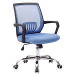 Ergonomik Ofis Koltuğu Ayarlanabilir Örgü Döner Masa Sandalyesi Nefes Alabilir Bilgisayar Sandalyesi Ev Ofis Konferans Odası ve Çalışma Alanı için Rahat Yönetici Koltuğu