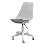 Ergonomik ofis koltuğu bel desteği ile döner oyun ve bilgisayar koltuğu ev ofis için küçük alanlar ayarlanabilir yükseklik tekerlekler kolay hareketlilik için