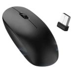 Ergonomik Tasarım Kablosuz Siyah Mouse Hassas Uzun Ömürlü ( Lisinya )