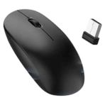 Ergonomik Tasarım Kablosuz Siyah Mouse Hassas Uzun Ömürlü Nemere - 1