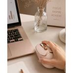 Ergonomik Tasarımlı Kablosuz Mouse Bluetooth Ve Usb Alıcılı