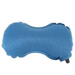 Ergonomik tasarımlı Sünger Seyahat Yastığı Hafif Ve Lüks Boyun Desteği Nap Office Kamp Arabası Uzun Seyahat Yolculukları (BLUE)