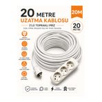 ERGÜL 3x2.5 mm Ttr Seyyar Uzatma Kablosu 20 metre