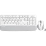 Ergün Collection A4 Tech FG2500S Plus, Beyaz, Fstyler, 2.4ghz Kablosuz, Türkçe Q, M.medya Klavye Mouse Set