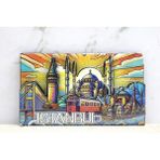 Ergün Collection Ahşap Istanbul Temalı Magnet - Model 7