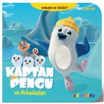 Ergün Collection Kaptan Pengu - Trt Çocuk Dokun ve Hisset Kitap