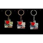 Ergün Collection Metal Galata Kulesi Anahtarlık (I Love Galata Kulesi)