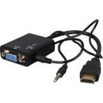 Ergün Collection Powermaster Hdmı To Vga+Audio Çevirici
