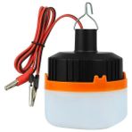 Ergün Collection Powermaster HT-A11 12 Volt Siyah LED Lamba Krokodil Maşalı Uçlu 21 Smd Ledli