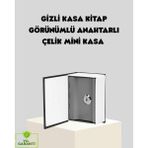 Ergün Collection Sözlük Görünümlü Gizli Kitap Kasa – Anahtarlı Metal Iç Kasa Kompakt Boyut Şık ve Güvenli Tasarım