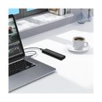 Ergün Collection USB Type-C & USB A 3.2 Gen 1 10GBPS Pcıe Nvme M.2 Sata SSD Disk Kutusu - 1BW-Beyaz