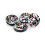 Ergün Store Schädel Rr Damla Geçme Jant Göbek Kapağı 4’lü Set 55/58MM