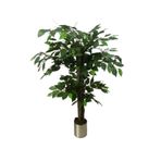 ERHAN FLOWERS 100 Cm Metal Saksı Da Benjamjn Agacı Benjamjn_100
