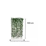 ERHAN FLOWERS ÇİÇEK & DEKORASYON 100 Cm Yapay Bambu Dogal Govde Yogun Yaprak ypy.agç.00425