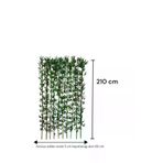 ERHAN FLOWERS ÇİÇEK & DEKORASYON 210 Cm Yapay Bambu Dogal Govde Yogun Yaprak ypy.agç.00436