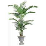 ERHAN FLOWERS ÇİÇEK & DEKORASYON Yapay Ağaç Areka 150Cm Nergiz Plastık Saksı ypy.agç.00032