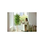 ERHAN FLOWERS erh.2012 Yapay Bambu Ağaç 150 Cm 6 Dallı Yogun Yaprak Lilyum Beyaz Saksı