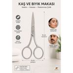 ERHCE Kaş ve Bıyık Makası / Kaş bıyık Kesimi için Makas