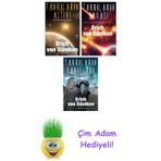 Erich Von Daniken 3 Kitap Seti + Çim Adam Hediye