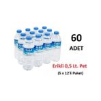 Erikli 0,5 Lt Pet Su 60 Adet (5X12'LI Paket)