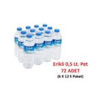 Erikli 0,5 Lt Pet Su 72 Adet - 1