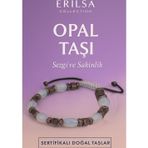 Erilsa Sertifikalı Doğal Opal Taşı Bileklik - Sezgi Gücü ve İçsel Sakinlik Veren Şık Takı