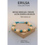 Erilsa Sertifikalı Yıldız Model Dorika Enerji Firuze Taşı Bileklik – Hayata Canlılık Kat Enerjini Yükselt