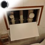 Erişim Paneli Küçük Tesisat Erişim Paneli, Manyetik Anahtar Muayene Kapağı, Hvac/Duvar/Tavan için Evrensel Kablo Giriş Kapağı, Bakımı Kolay(White,500x600mm/20x24in)