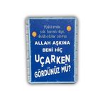 ERİSTAKI Ahşap Buzdolabı magneti -Eğlenceli Magnet-Komik Magnet-Hediyelik Magnet-Buzdolabı Magnet 199