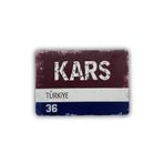 ERİSTAKI KARS Yazılı Retro Ahşap Türkiye Şehir Magneti-Buzdolabı Süsü-Hediyelik magnet
