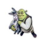 ERİSTAKI Shrek Ahşap Buzdolabı Magneti – Buzdolabı süsü-Hediyelik Magnet 3