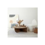 Eriza Home 1024, Yeni Nesil Modern 2 Parça Orta Sehpa, Ceviz