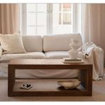 Eriza Home Eriza Wood, Dikdörtgen Modern Orta Sehpa, Ceviz
