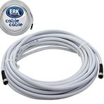 Erk Yerli Üretim 30 Metre Uydu Anten Kablosu Full Hd Uyumlu Rg6 64 Tel