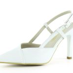 Erkan Saçmacı Kadın Sacha Beyaz Slingback İnce Topuklu Ayakkabı 38