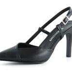 Erkan Saçmacı Kadın Sacha Siyah Slingback İnce Topuklu Ayakkabı 36