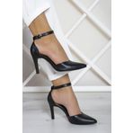 Erkan Sacmaci Sindy Siyah Vegan Stiletto