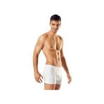 Erkek 0114 Beyaz Likralı Boxer 6'lı Paket Tutku