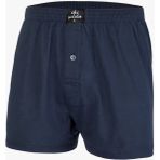 Erkek %100 Pamuk Penye Boxer 6'lı Paket 12030 - XL - Lacivert