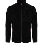 Erkek 3 Cepli Polar Ceket - Siyah - 2XL