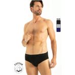 Erkek 3 Lü ECO Paket Cotton Slip Külot (Siyah/Gri/Lacivert) (Asorti/M)