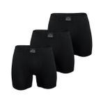 Erkek 3 lü Premium Collection Modal Uzun Boxer 3M250 (Siyah, 3XL)