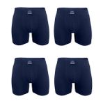 Erkek 4 lü Premium Collection Modal Uzun Boxer 4M250 (Lacivert, 2XL)