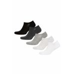 Erkek 5'li Pamuklu Sneaker Çorap