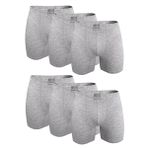 Erkek 6 lı Premium Collection Modal Uzun Boxer 6M250 (Gri, XL)
