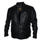 Erkek A-1 Flight Aviator Hakiki Deri Ceket - Bomber Kıyafet Erkekler için - Cafe Racer Rider Moto Ceket - Günlük Giyim İdeal Fit Racer Gerçek Deri Ceket, Cafe2, M